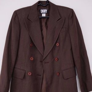 DKNY Dark Brown Blazer